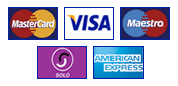 Major Credit/Debit Cards we accept